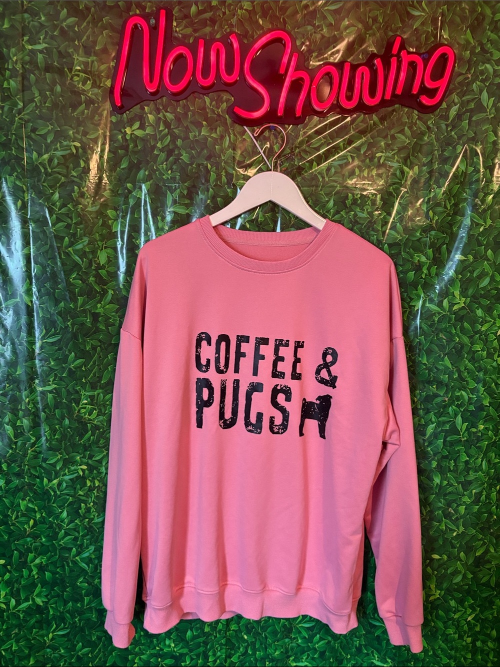 Pink Crewneck Sweatshirt